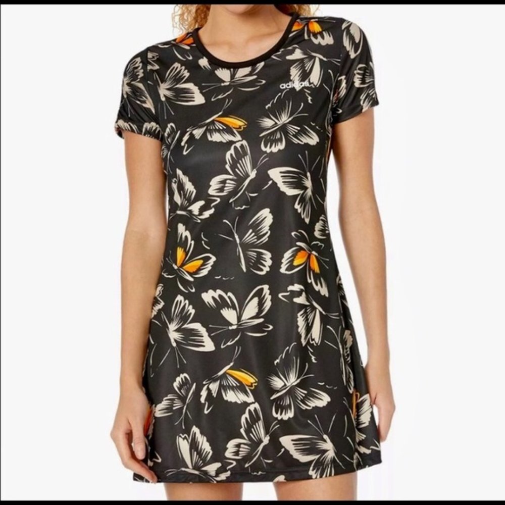 💞 Adidas x Farm Rio Butterfly Dress